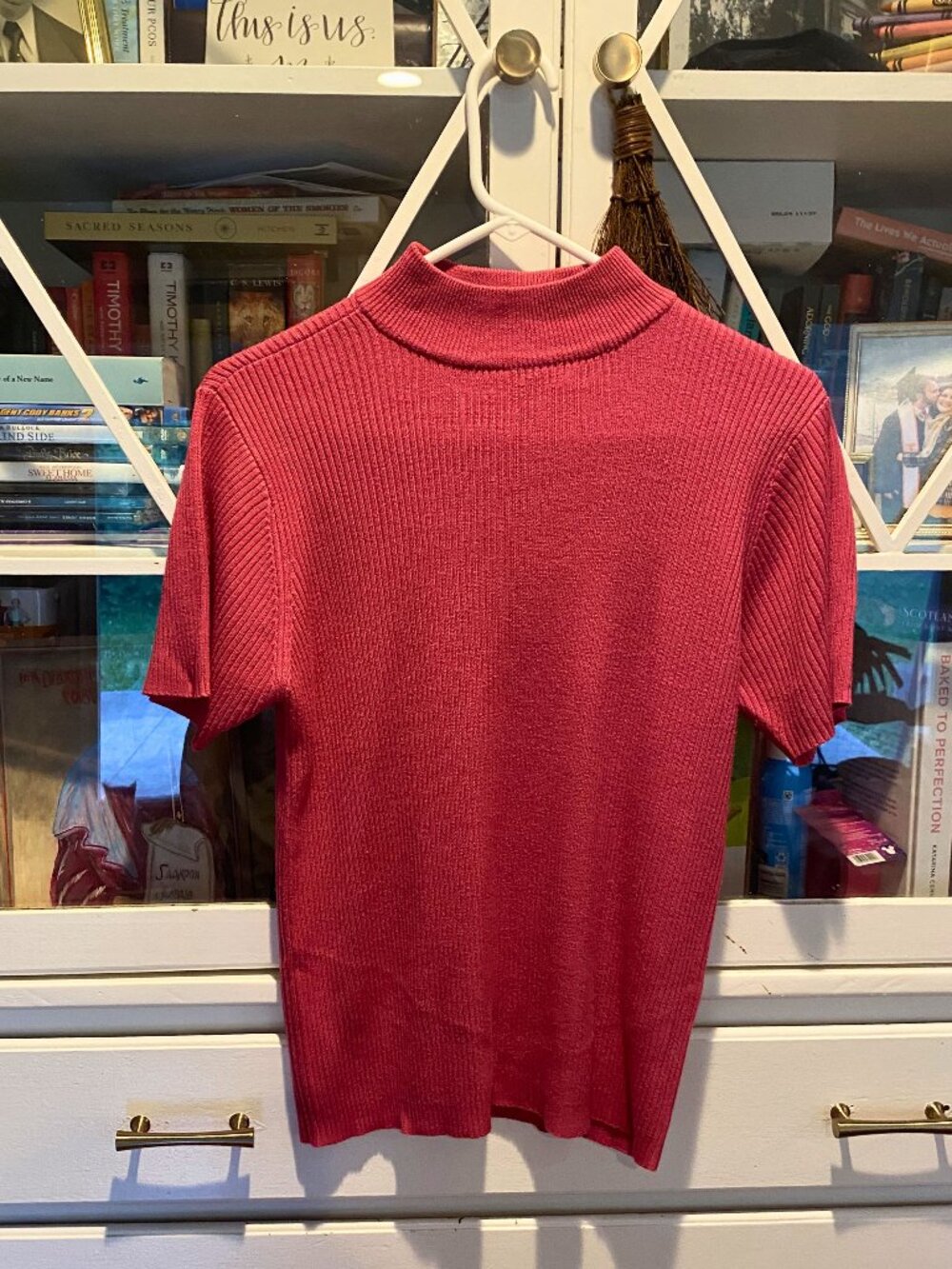 Vintage Mock Turtleneck Sweater